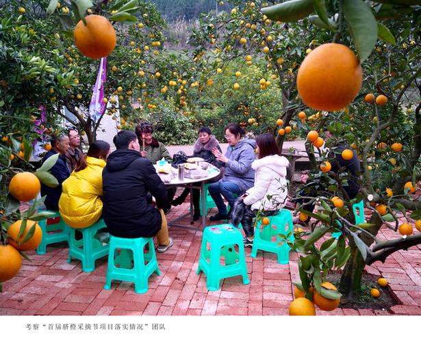 脐橙采摘结合文化旅游带动了其它农副土特产品的销售,展销会场还同时